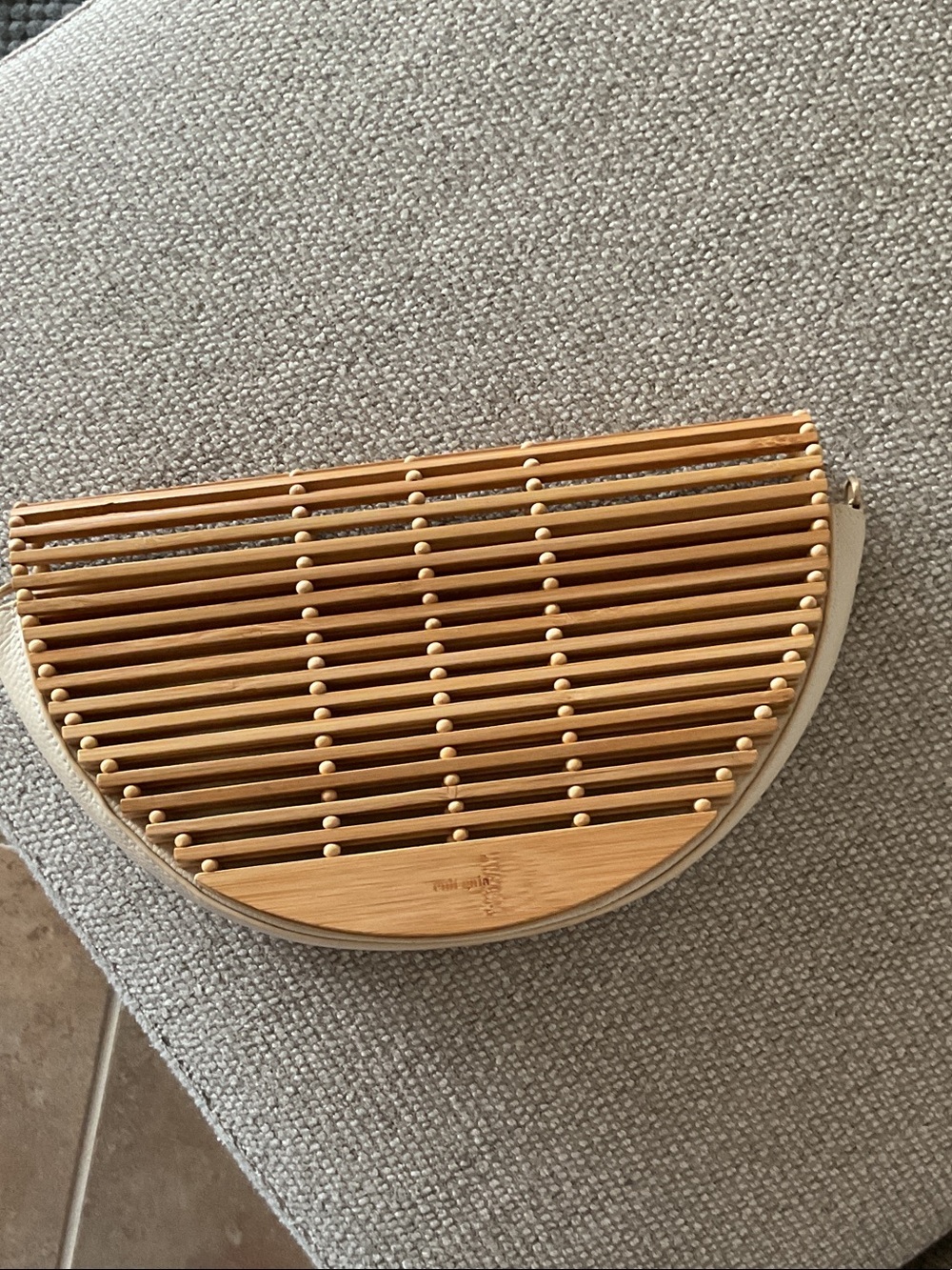 CULT GAIA bamboo bag, chain/strap not included